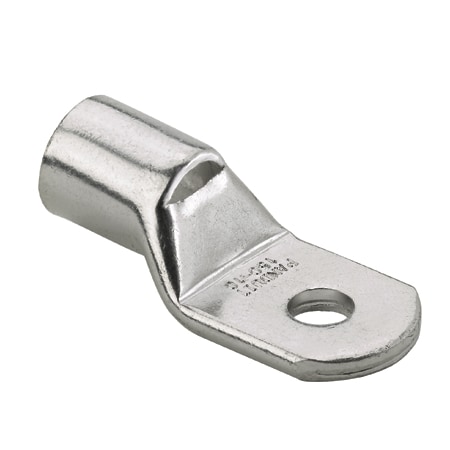 Panduit One-Hole Compression Lug, 10 mm Stud, Standard Barrel, Copper, None LCMA16-10-C